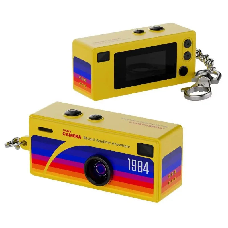 Mini kamera retro 1080p z brelokiem