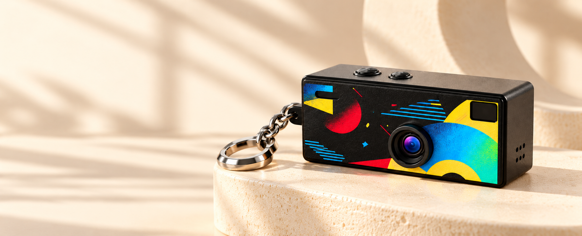 Mini kamera retro MiniPik — szeroki kadr hero